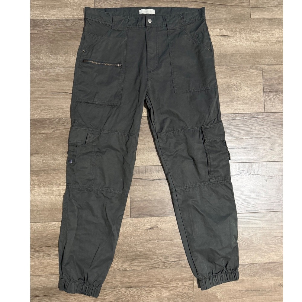 Standard Cloth Urban Outfitters Mens Gray Cargo Jogger Pants Size L Utility Tech